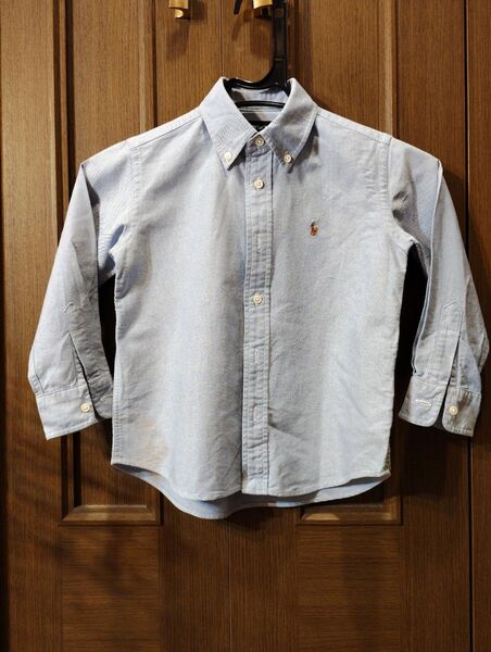 キッズ 110 ラルフローレン RALPH LAUREN ボタンダウンシャツ オックスフォード 長袖シャツ