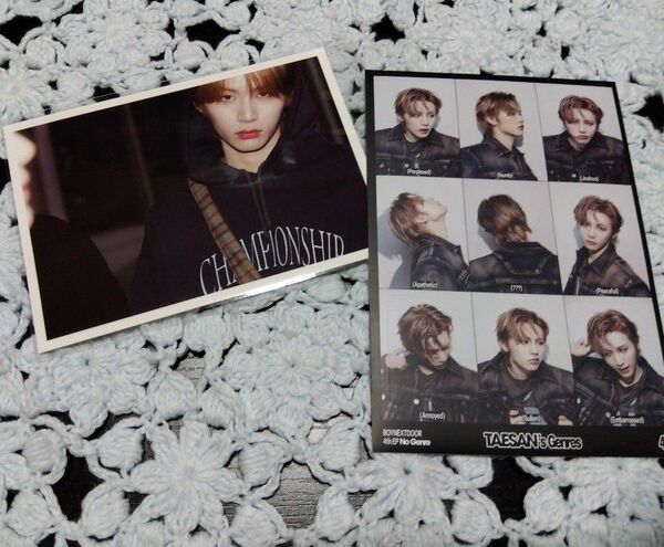 BOYNEXTDOOR テサン no genre (photobook ver)封入 フォト、ステッカーセット