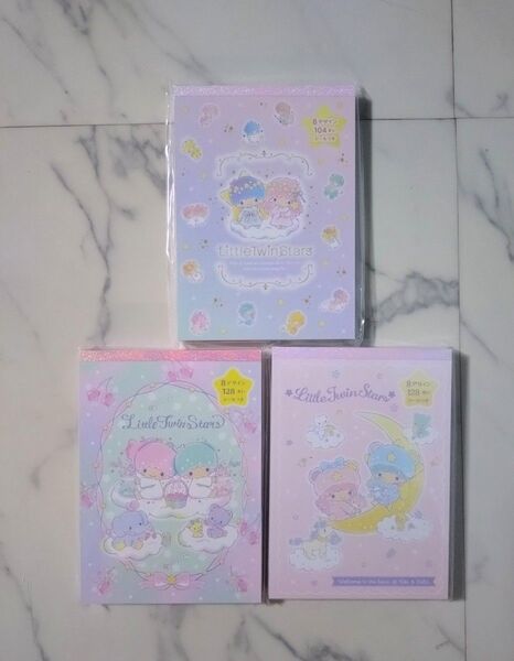 サンリオ キキララ 8デザインメモ 3点セット