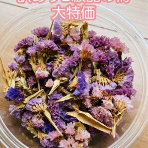 スターチス 花材 ハンドメイド レジン 小花 アクセサリーなどに