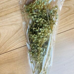 ライトブルー かすみ草 ドライフラワー プリザーブドフラワー
