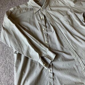 メンズ シャツ おしゃれ古着 綿100% リネン100 USA古着