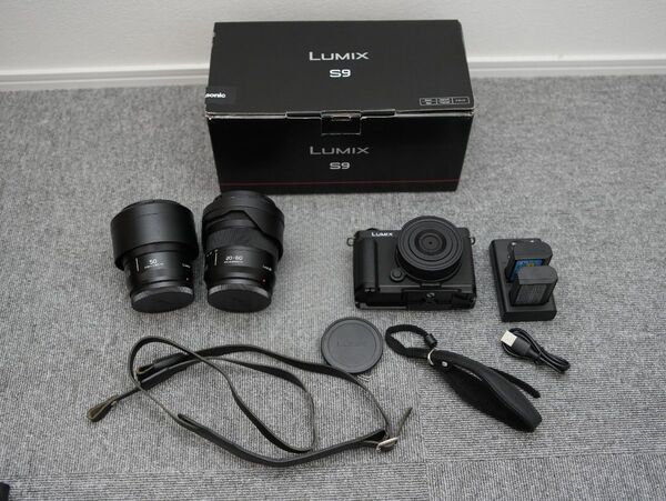 LUMIX S9 + LUMIX S 50mm + 20-60mm + 26mm + SmallRig + @