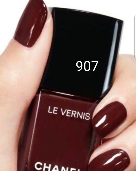 シャネル ヴェルニ ロングトゥニュ907 ルージュブラン