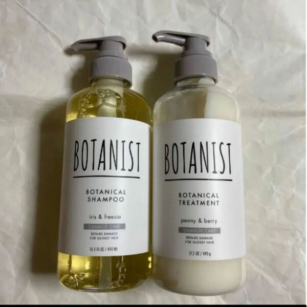BOTANIST ボタニスト ボタニカル シャンプー ダメージケア シャンプー トリートメント 490ml