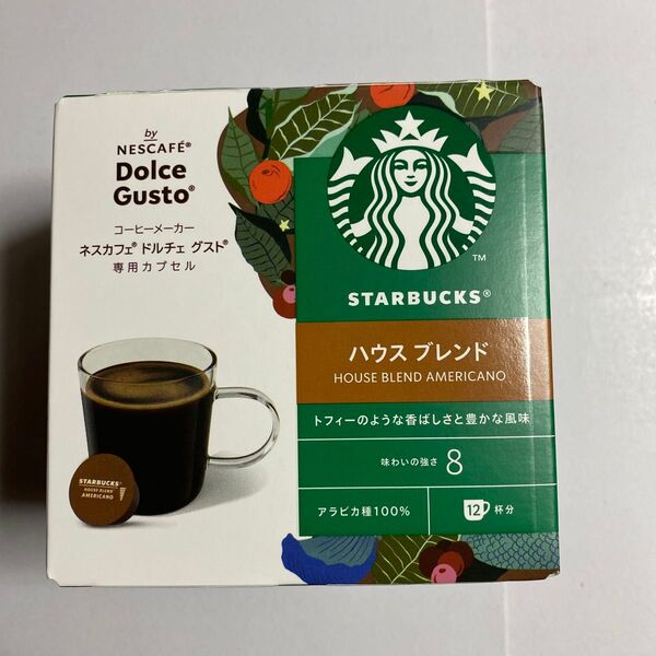 スターバックス ハウスブレンド ネスカフェ ドルチェグスト ドルチェ グスト 専用カプセル STARBUCKS 12杯分