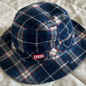 CHUMS チャムス バケットハット 美品 帽子 ハット フリーサイズ ユニセックス 紫外線予防 フェス アウトドア 未使用