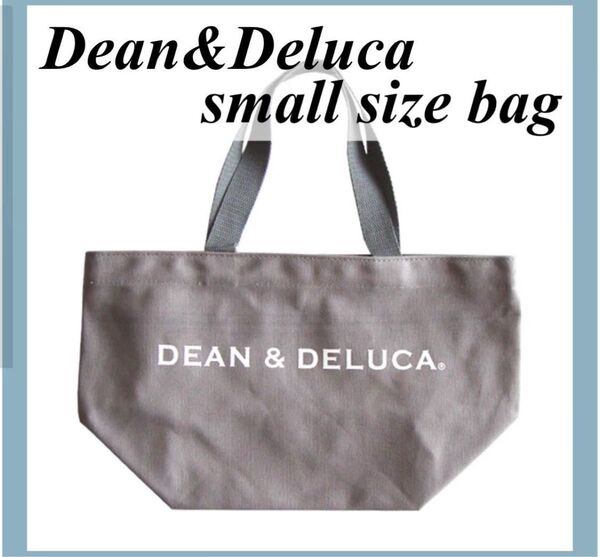 新品★DEAN&DELUCA ディーンアンドデルーカトートバッグ グレーSサイズ