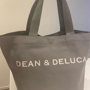 新品★DEAN&DELUCA ディーンアンドデルーカトートバッググレーS