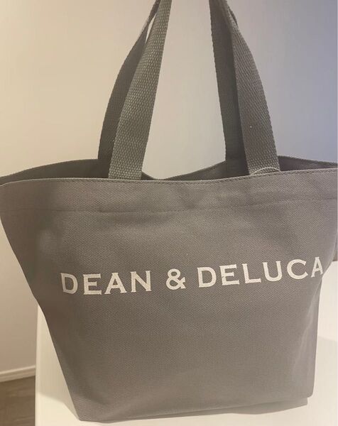 新品★DEAN&DELUCA ディーンアンドデルーカトートバッググレーS