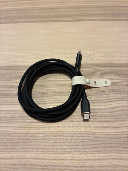 Anker PowerLine III Flow USB-C & USB-C ケーブル ミッドナイトブラック 1.8m