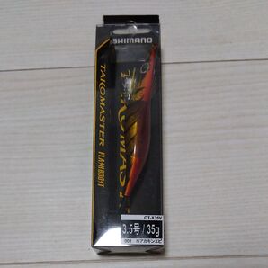 タコマスター フラッシュブースト 3.5号 QT-X35V 001 Nアカキンエビ シマノ WAVE オシア