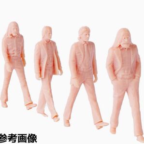 ビートルズ #B 1/64 アビイ・ロード レジン フィギュア 未塗装