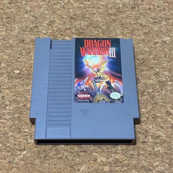 NES DRAGON WARRIOR Ⅲ 3 北米版 ドラゴンクエストⅢ