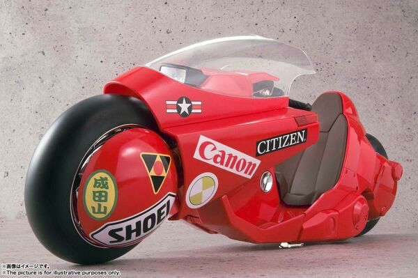 【新品未開封】ポピニカ魂 AKIRA 1/6 金田のバイク リバイバル版