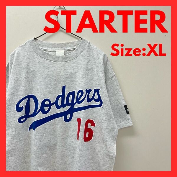 【美品】古着 MLB ドジャース 野茂英雄 Tシャツ メンズ XL