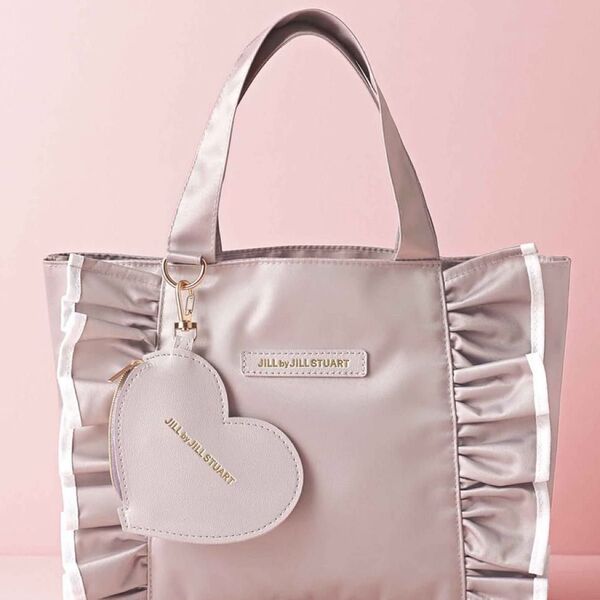 sweet6月号付録 JILL by JILL STUART トートバッグ&ポーチ