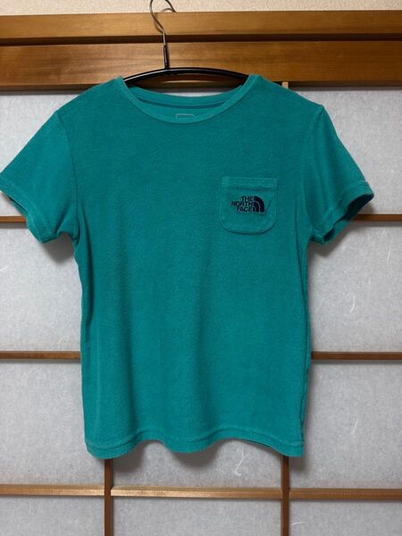 140ノースフェイス キッズ ショートスリーブパイルポケットティー NTJ32036 半袖 NORTH FACE タオル地