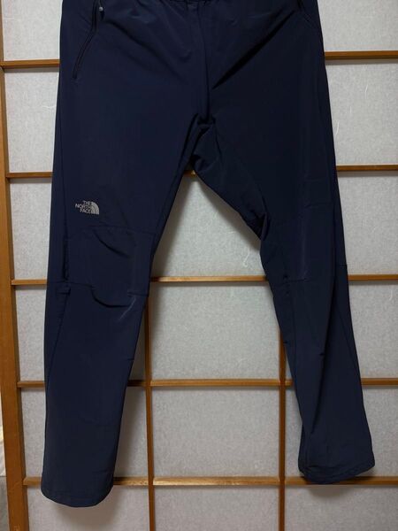 着用数回美品 ノースフェイス アルパインライトパンツ M ネイビー トレッキング アルパイン ライト NORTH FACE