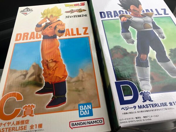 一番くじ ドラゴンボールVSオムニバス cross C賞、D賞 フィギュア プラス下位賞 セット