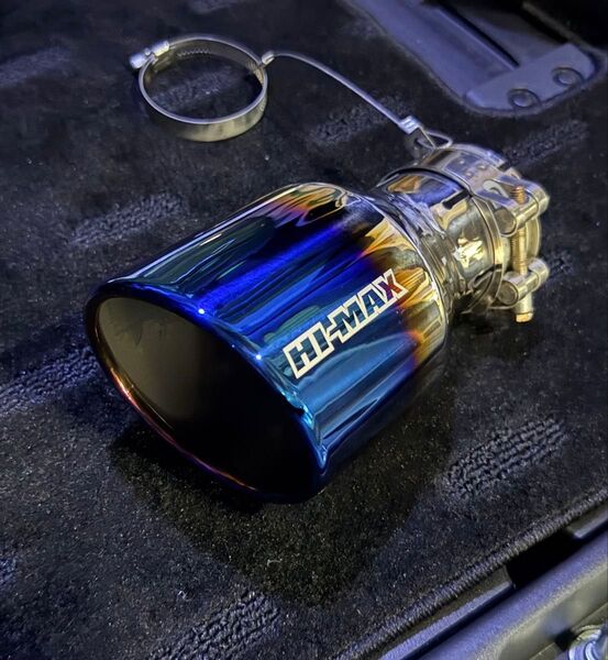 MADLYS デリカD5 HI-MAX マフラーカッター ブルーテール M/C前・後 共通