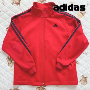 adidas ジップアップ ジャージ 140