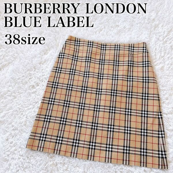 BURBERRY LONDON BLUE LABEL バーバリーブルーレーベル スカート ノバチェック y2k