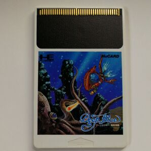 【PCエンジン】※Huカードのみ ディープブルー プレイ確認済み