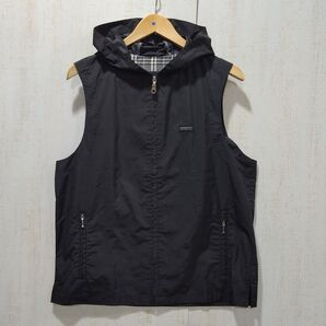 BURBERRY LONDON CLASSICS バーバリー ナイロン ベスト ブラック サイズL 山陽商会 ナイロンベスト