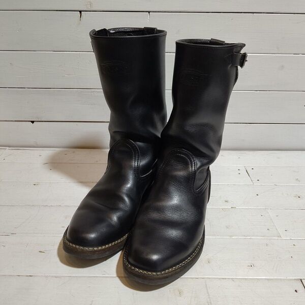 wesco ウエスコ レザー ブーツ サイズ 7 1/2 E ビブラムソール エンジニアブーツ