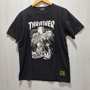 THRASHER SUBCIETY スラッシャー サブサエティー サイズM ブラック
