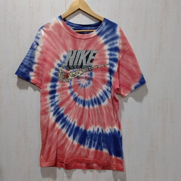 NIKE ナイキ DREAM TE EAST スカル ロゴプリント Tシャツ サイズM