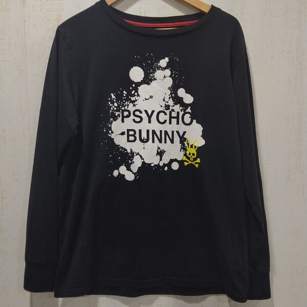 PSYCHO BUNNY サイコバニー プリント ロングスリーブTシャツ PB−29−74453