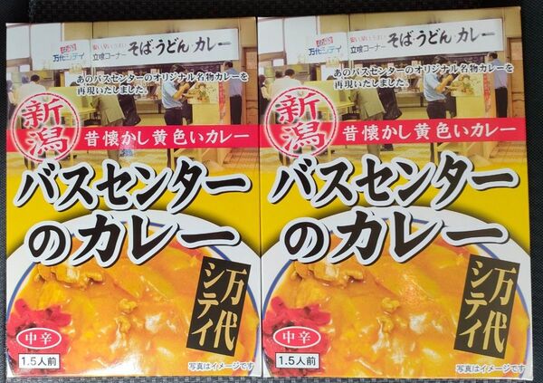 バスセンターのカレー 2個