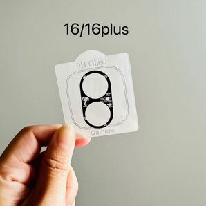 iphone16/16plus カメラフィルム 全面保護レンズカバー黒スヌーピー