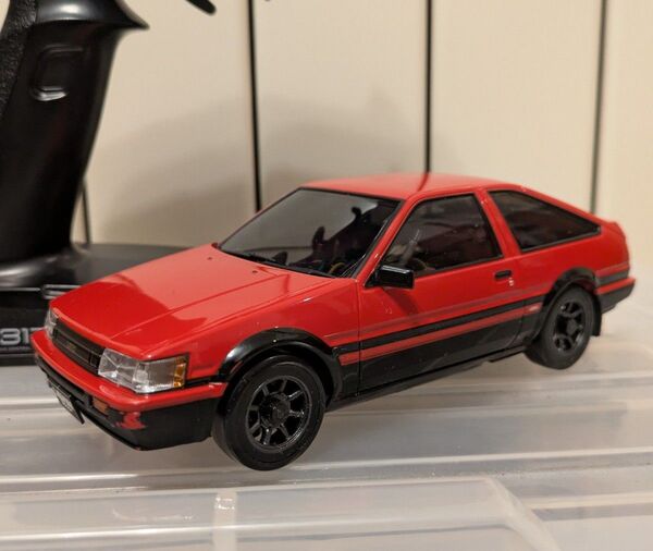 京商ミニッツ AWD カローラレビン ワンウェイ、ジャイロ付