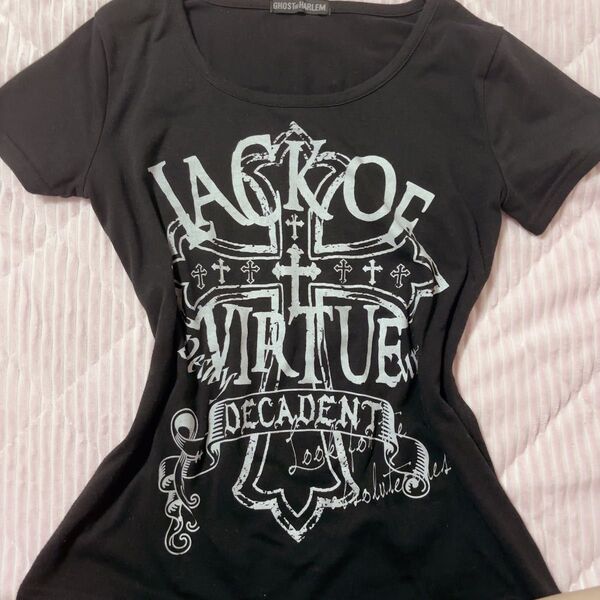 GHOST OF HARLEM 十字架 Tシャツ グラフィック