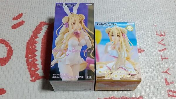 デートアライブ BiCute Bunnies Figure 星宮六喰 ぬーどるストッパーフィギュア 星宮六喰 水着ver. セット