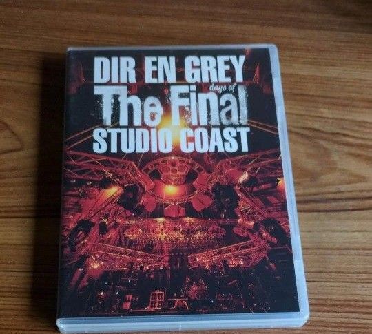 DIR EN GREY 2DVD/THE FINAL DAYS OF STUDIO COAST ライブ 2 枚組 DVD