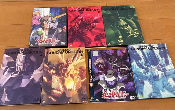 機動戦士ガンダムUC DVD 1~7巻セット