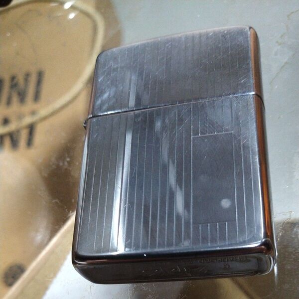 ZIPPO ジッポーライター シルバー 傷あり 着火未確認
