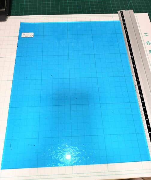 ステンドグラス ガラス板 ステンドグラス材料ウィズマーク ハンドメイド ブルーガラス ステンドグラス用品