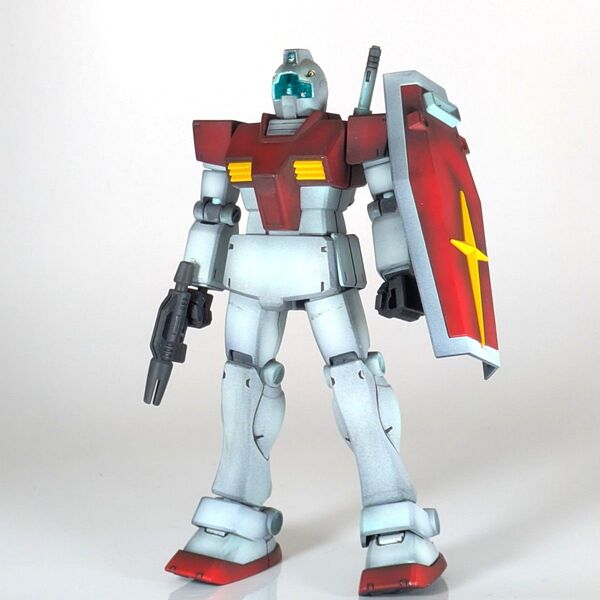 ジム 分解してゆうパケットポスト ガンプラ ジャンク 中古組立済み品 HGUC