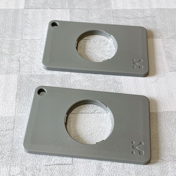 AirTag用 ウォレットケースホルダー 財布用 キーホルダー 2個セット