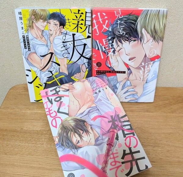 晴屋うまこ「指の先までぼくのもの」他 3冊セット