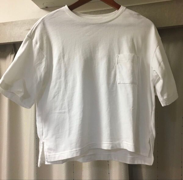 無印良品 Tシャツ 白