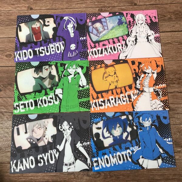 カゲロウプロジェクト ミニクリアファイル コレクション 全種類12種類