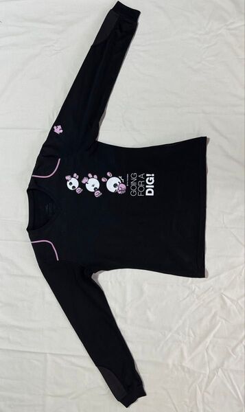 バレー着 バボちゃん バレーボール長袖Tシャツ Lサイズ
