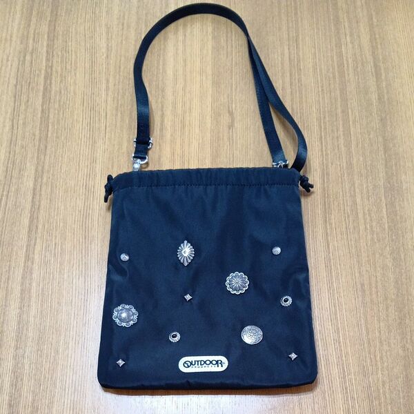 OUTDOOR PRODUCTS × FREAK'S STORE 2WAYコンチョ巾着 コンチョ ショルダーバッグ