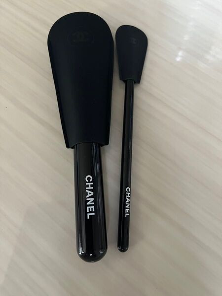 CHANEL メイクブラシ スパチュラ 2本セット